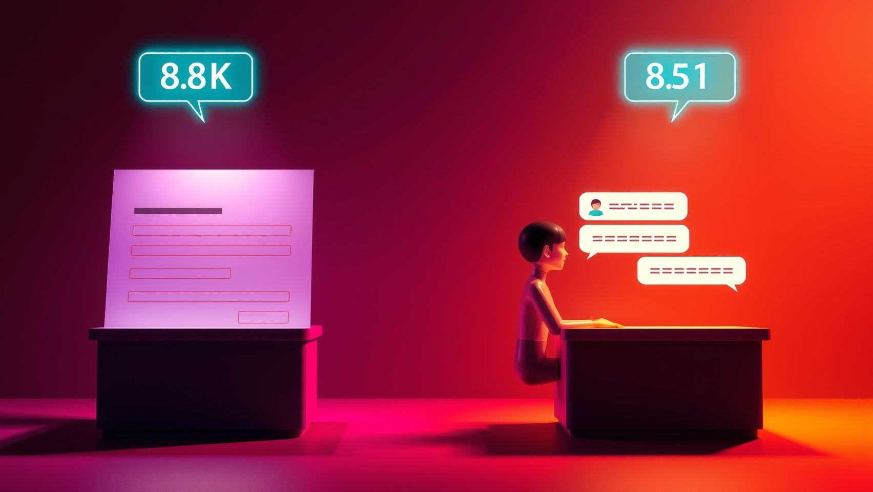 Comparing Forms and Chat for Lead Generation
