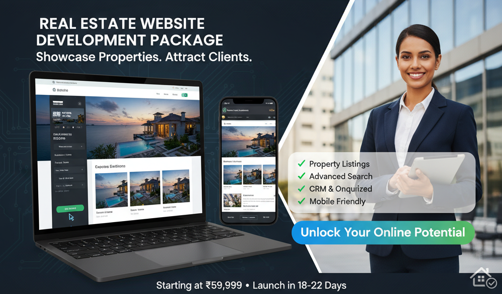 Real Estate Website Development Package Thumbnail